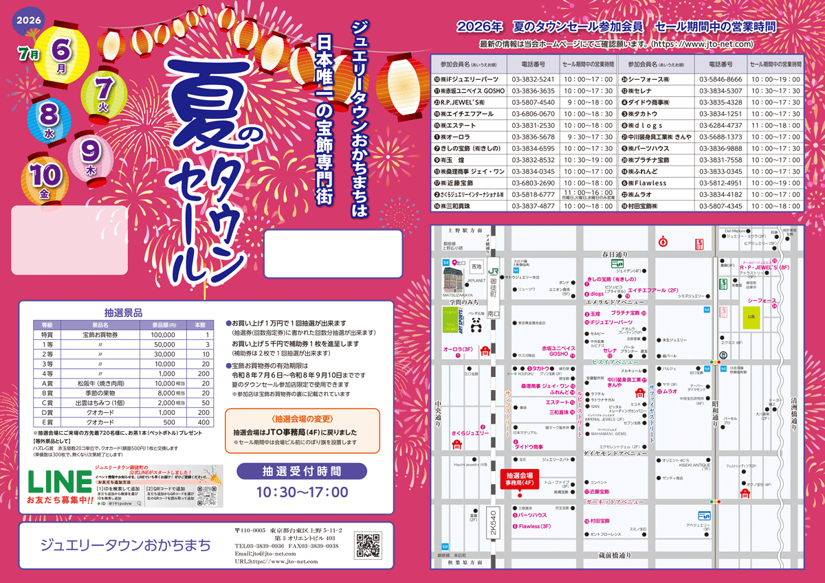 セール参加店
